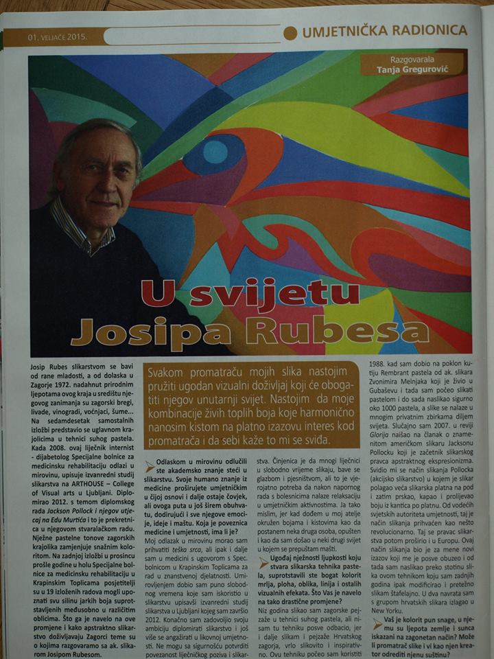 Josip Rubes intrervju